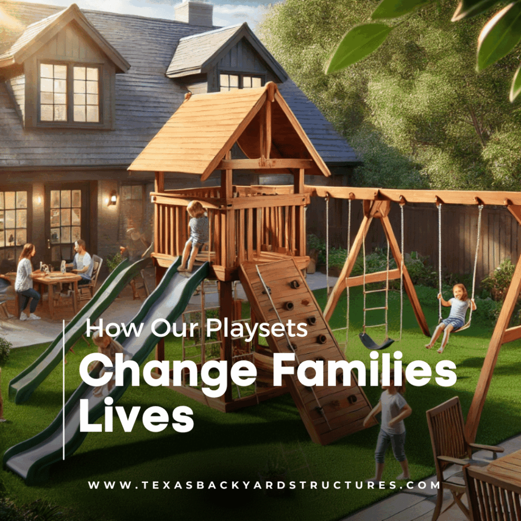 How Our playsets can change lives